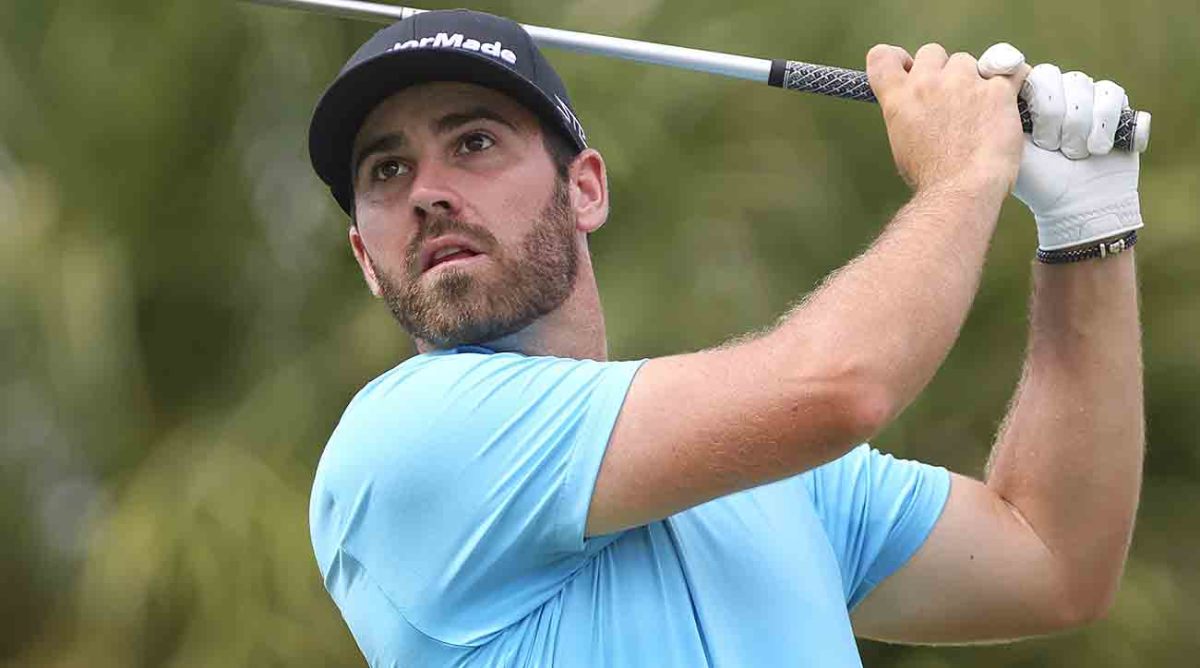 Matthew Wolff is pictured at the 2023 LIV Golf Miami team championship.